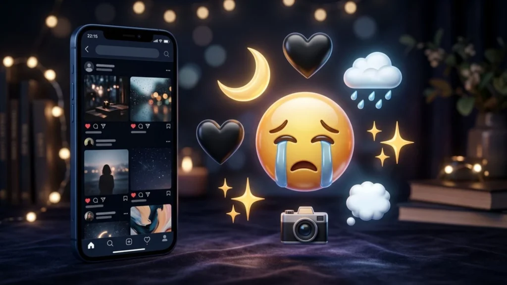 Aesthetic Crying Emoji