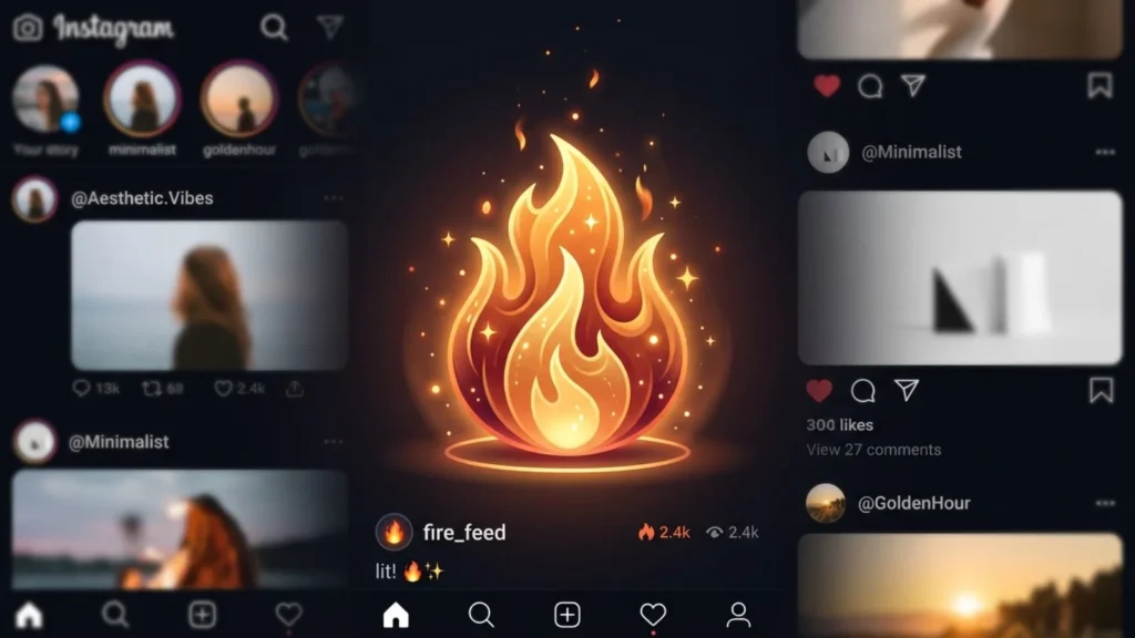 Aesthetic Fire Emoji for Social Media