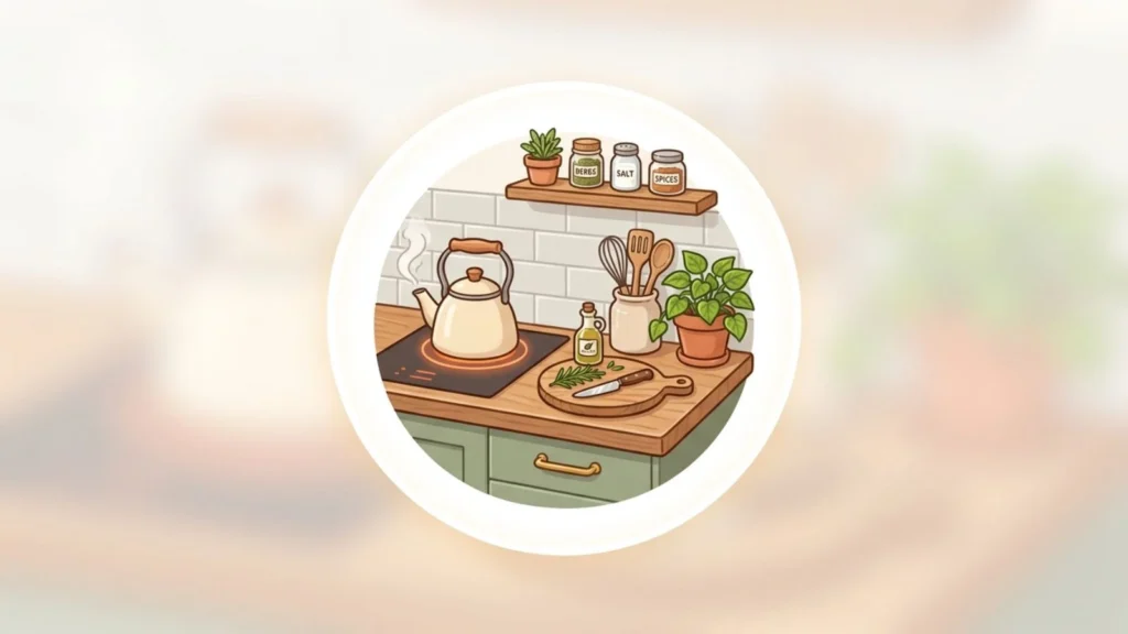Aesthetic Kitchen Emoji for Social Media