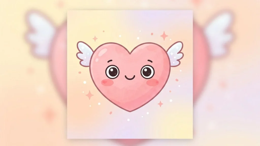 Cute Heart for Instagram Bio