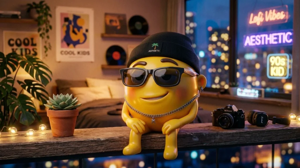 Aesthetic Cool Emoji