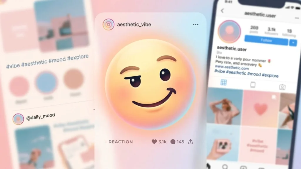 Aesthetic Smirk Emoji for Social Media