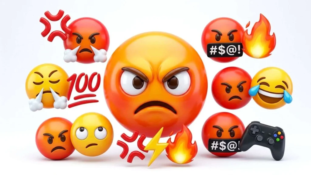 Best Mad Emoji Combinations