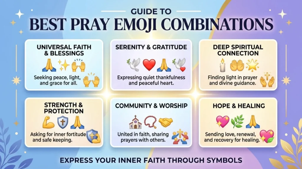 Best Pray Emoji Combinations