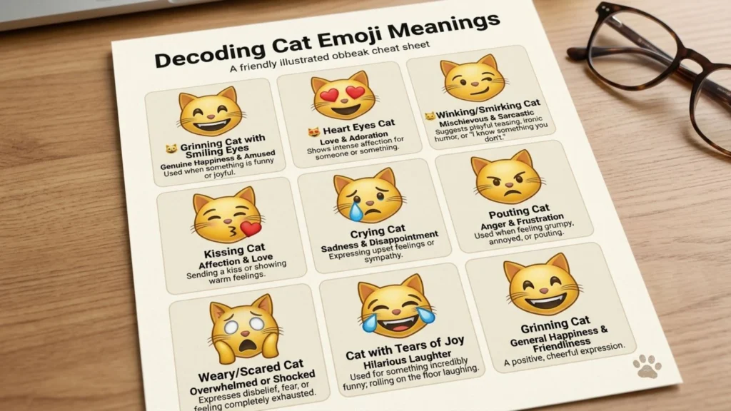Cat Emoji Mean
