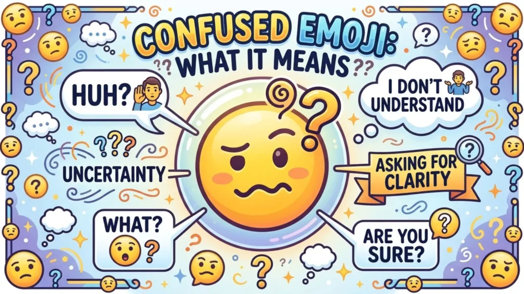Confused Emoji Mean