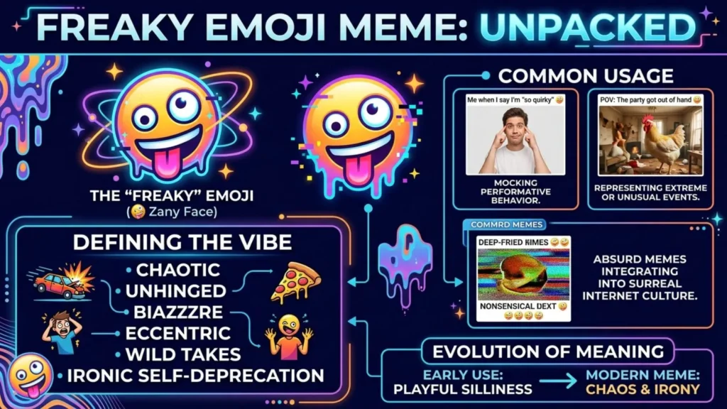 Freaky Emoji Meme Meaning