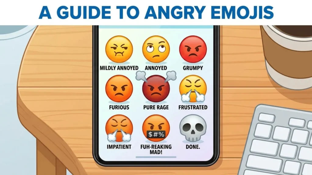 How to Use Angry Emoji