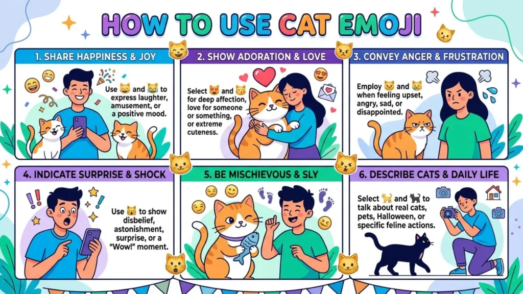 How to Use Cat Emoji