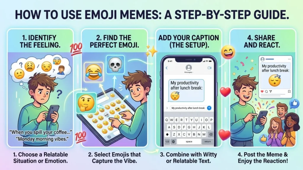 How to Use Emoji Meme