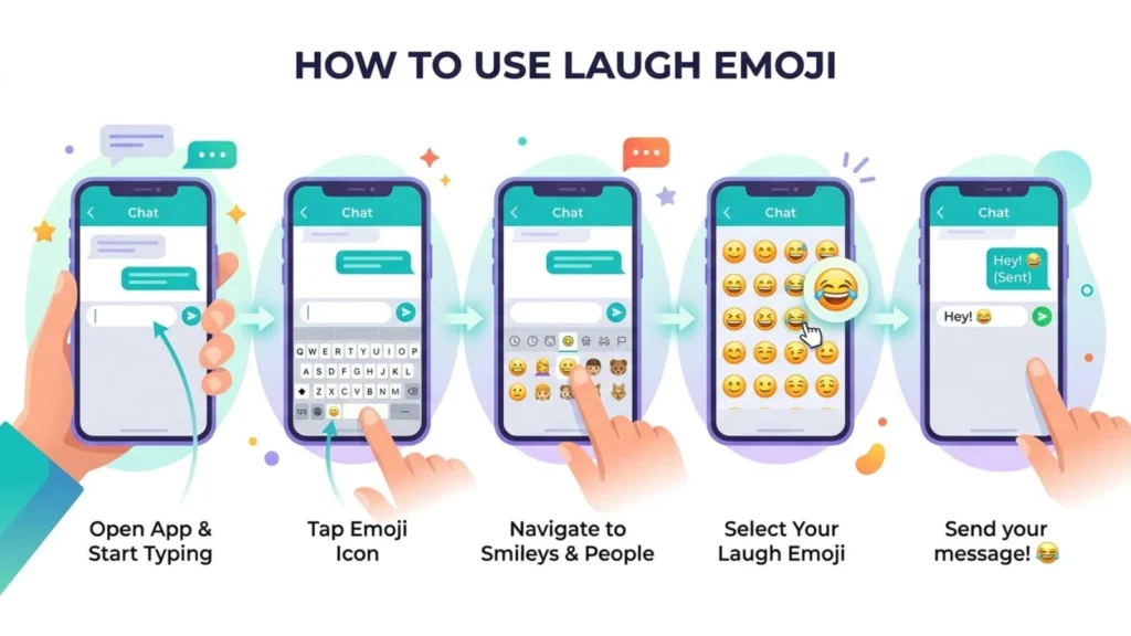 How to Use Laugh Emoji