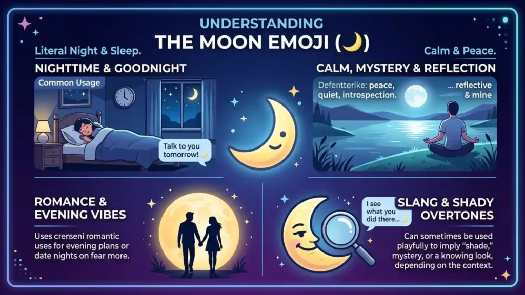 Moon Emoji Mean