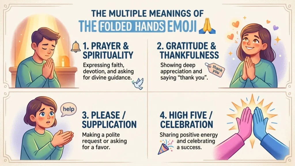 Pray Emoji Mean