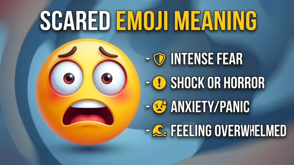 Scared Emoji Mean