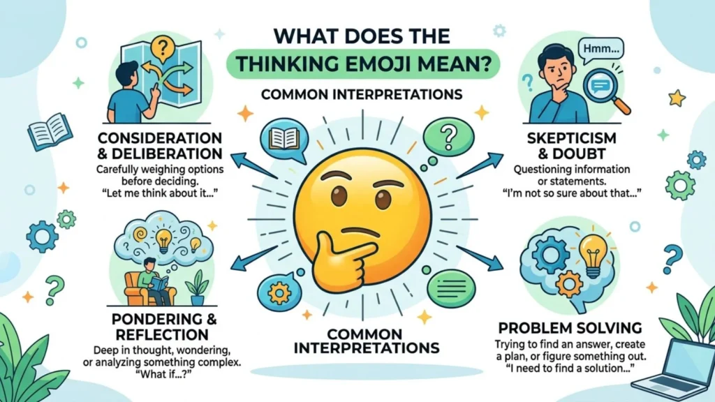 Thinking Emoji Mean