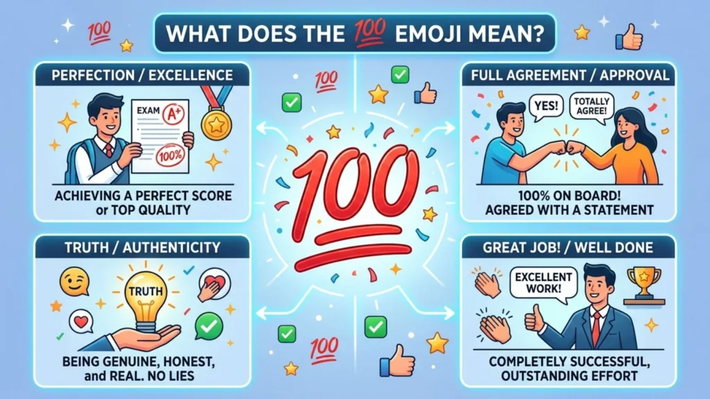 100 Emoji Mean