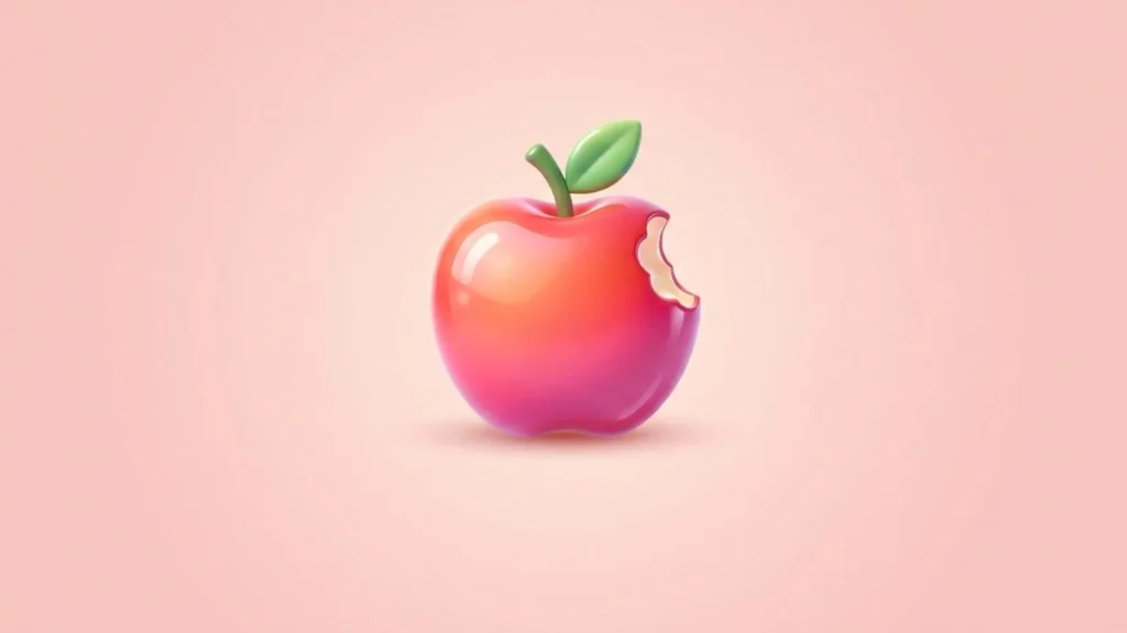 Aesthetic Apple Emoji for Social Media