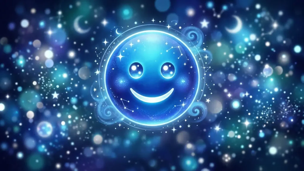 Aesthetic Blue Emoji