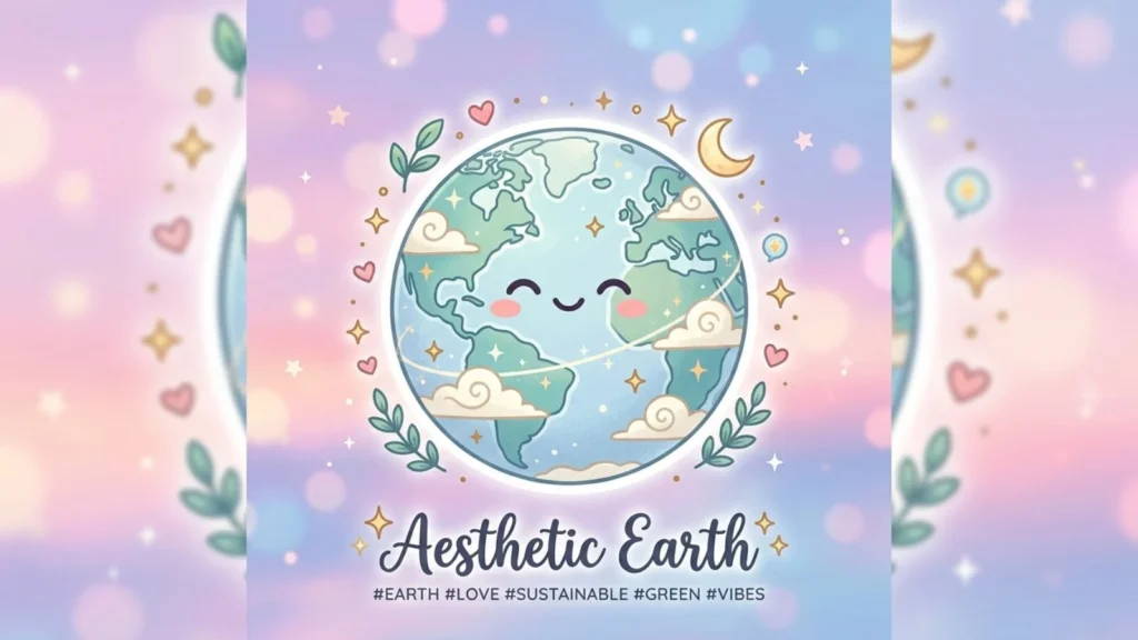 Aesthetic Earth Emoji for Social Media