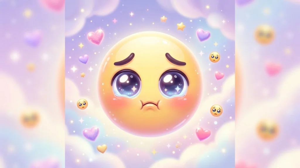 Aesthetic Pleading Emoji 