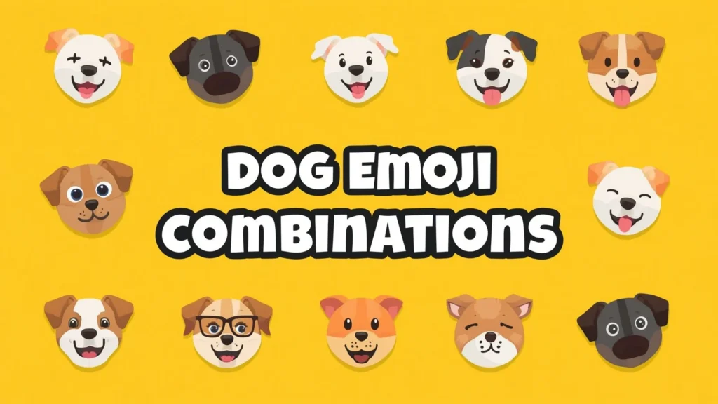 Best Dog Emoji Combinations