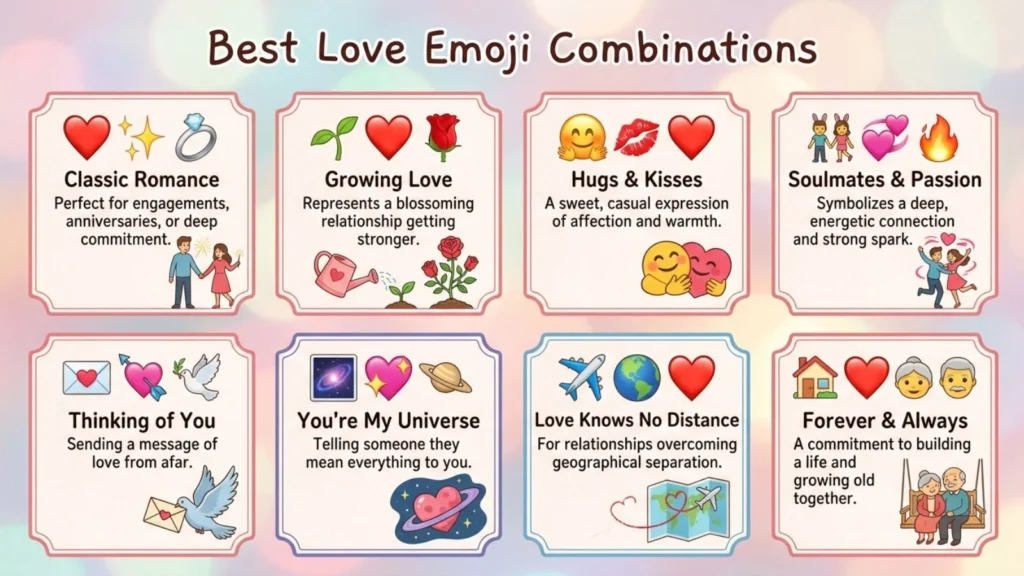 Best Love Emoji Combinations 