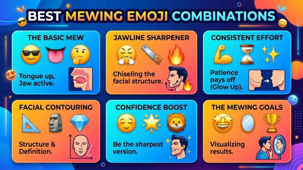 Best Mewing Emoji Combinations