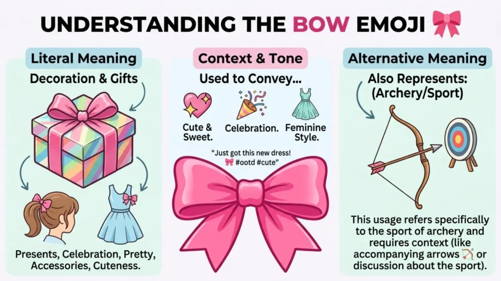 Bow Emoji Mean
