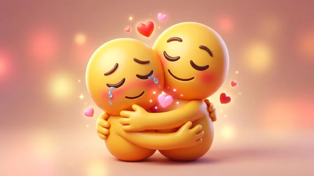 Emotional Hug Emoji