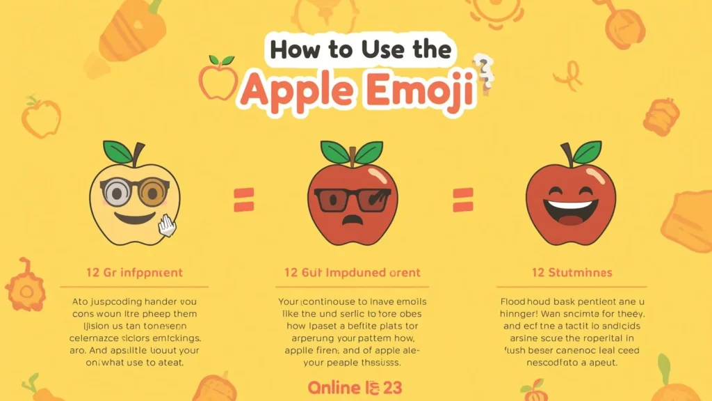 How to Use Apple Emoji