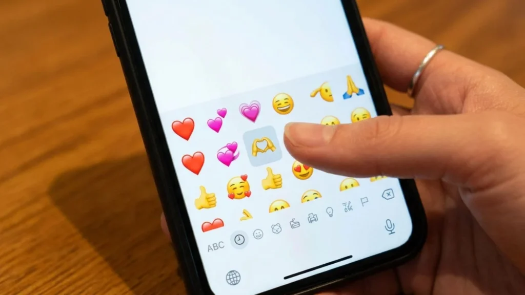 How to Use Heart Hands Emoji