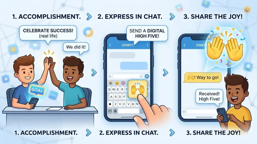 How to Use High Five Emoji