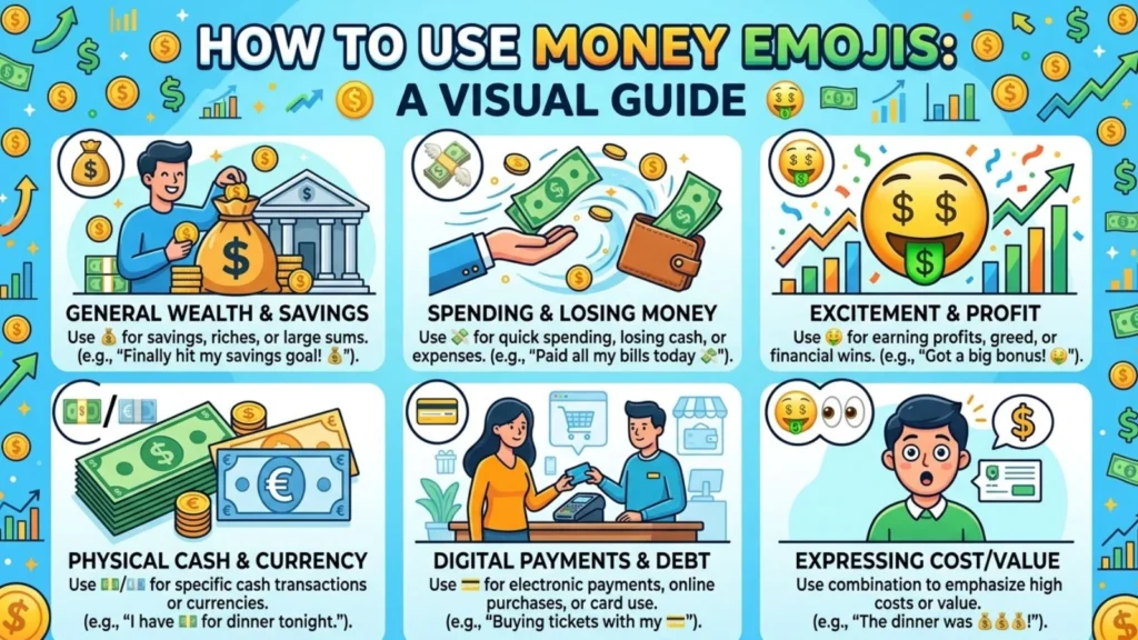 How to Use Money Emoji