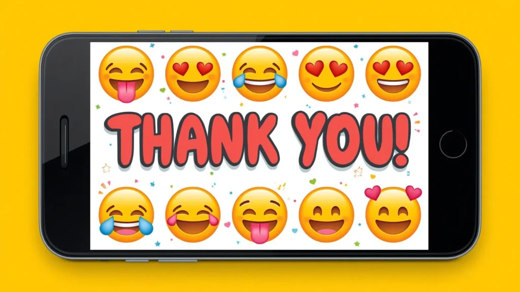 How to Use Thank You Emojis