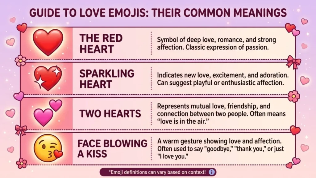 Love Emoji Mean