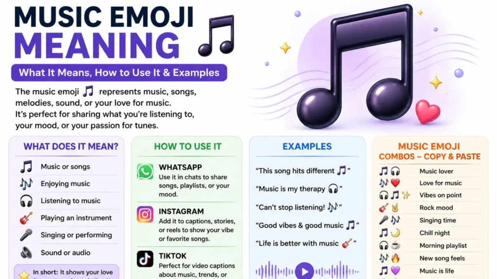 Music Emoji Mean