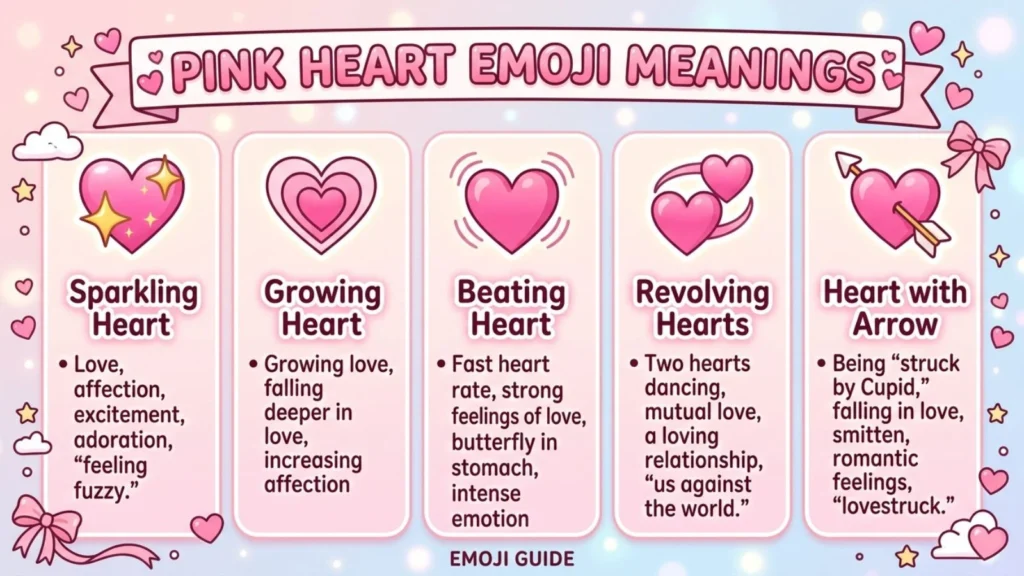 Pink Heart Emoji Mean