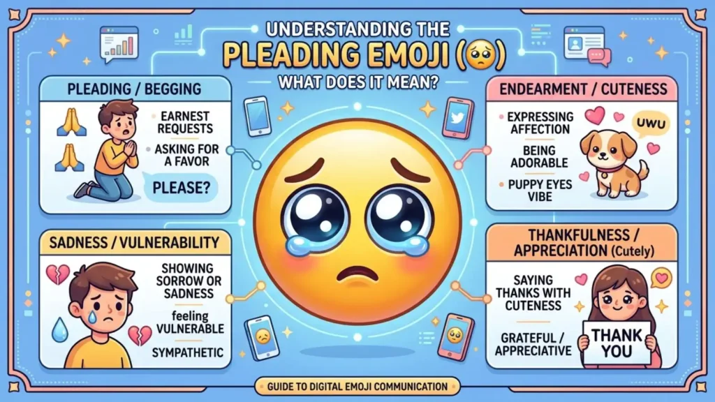 Pleading Emoji Mean