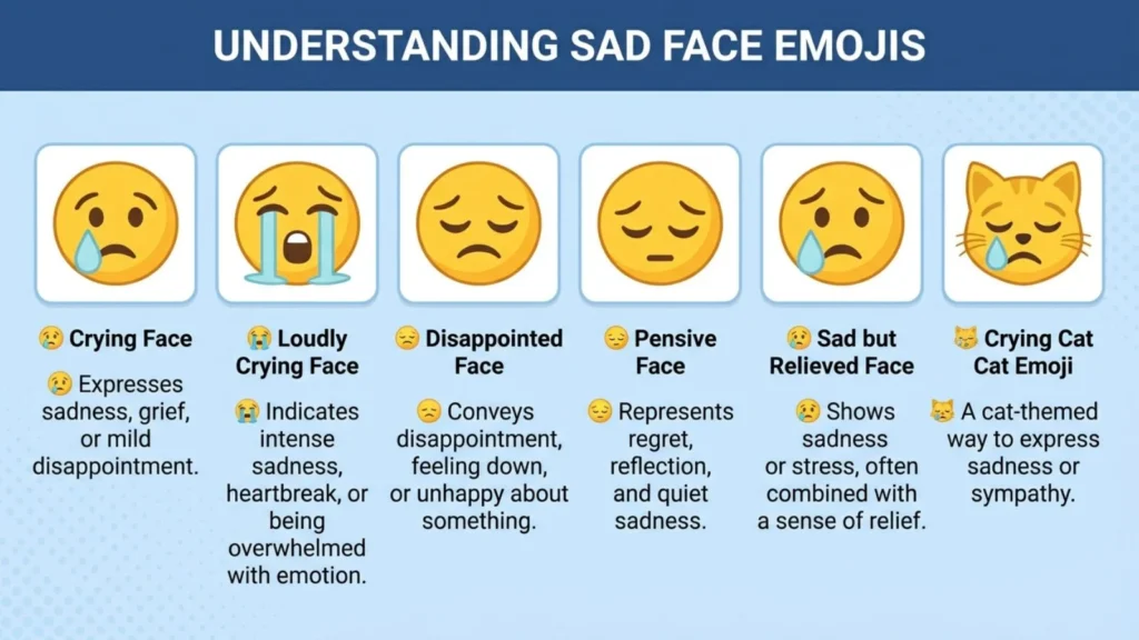 Sad Face Emoji Mean