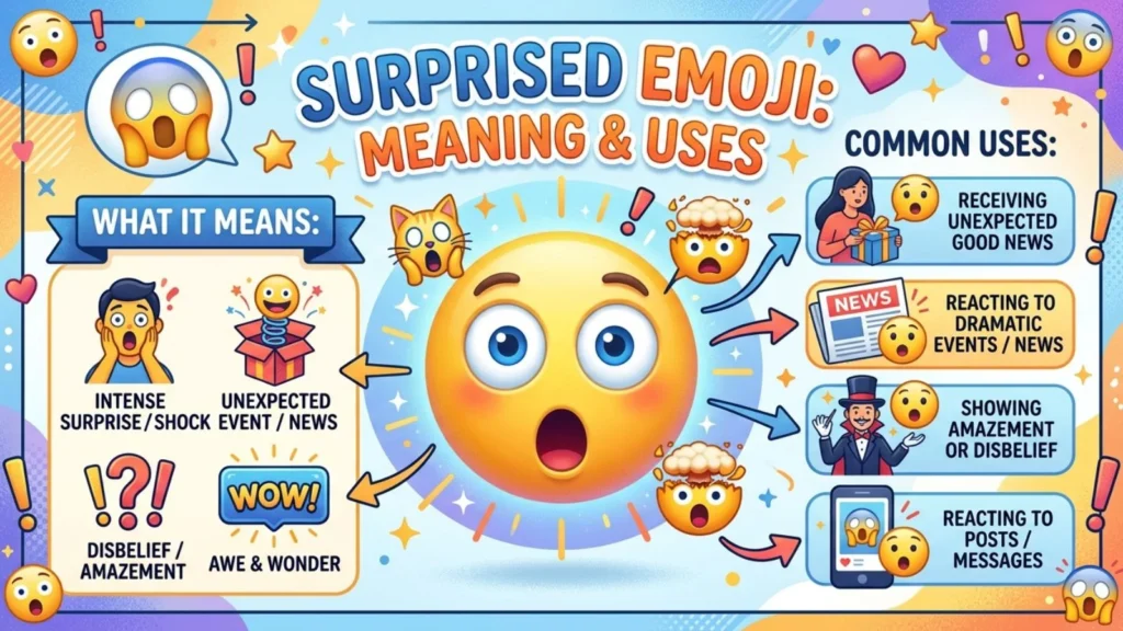 Surprised Emoji Mean