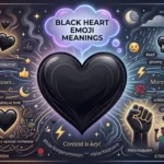 Black Heart Emoji Meaning