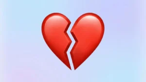 Broken Heart Emoji