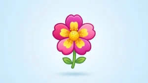 Flower Emoji 