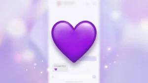 Purple Heart Emoji