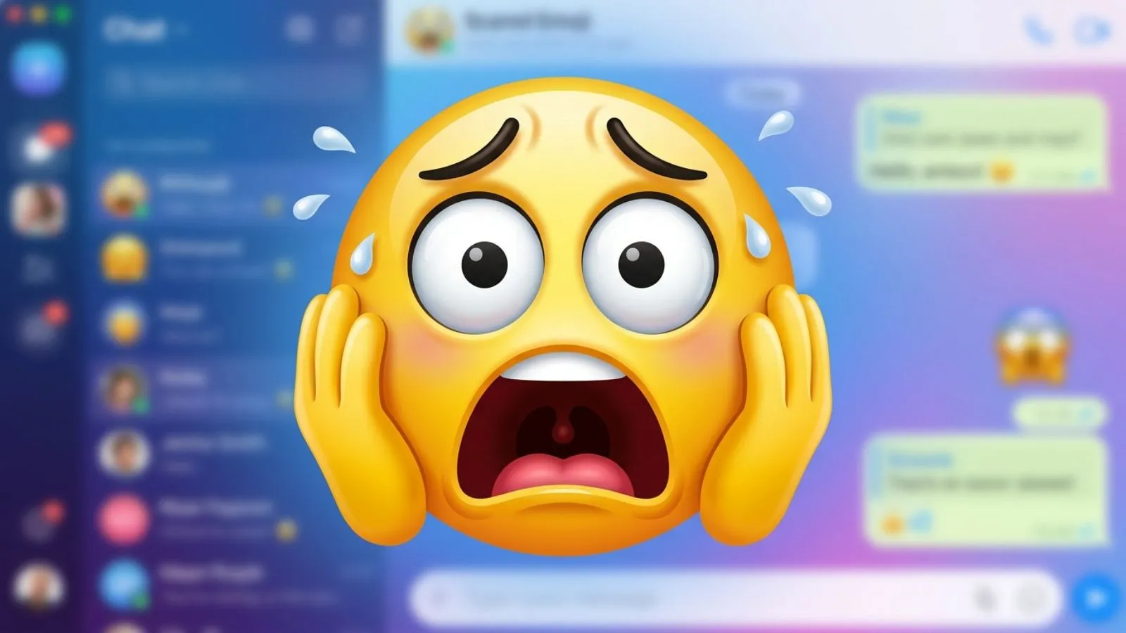 Scared Emoji