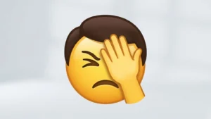 Facepalm Emoji