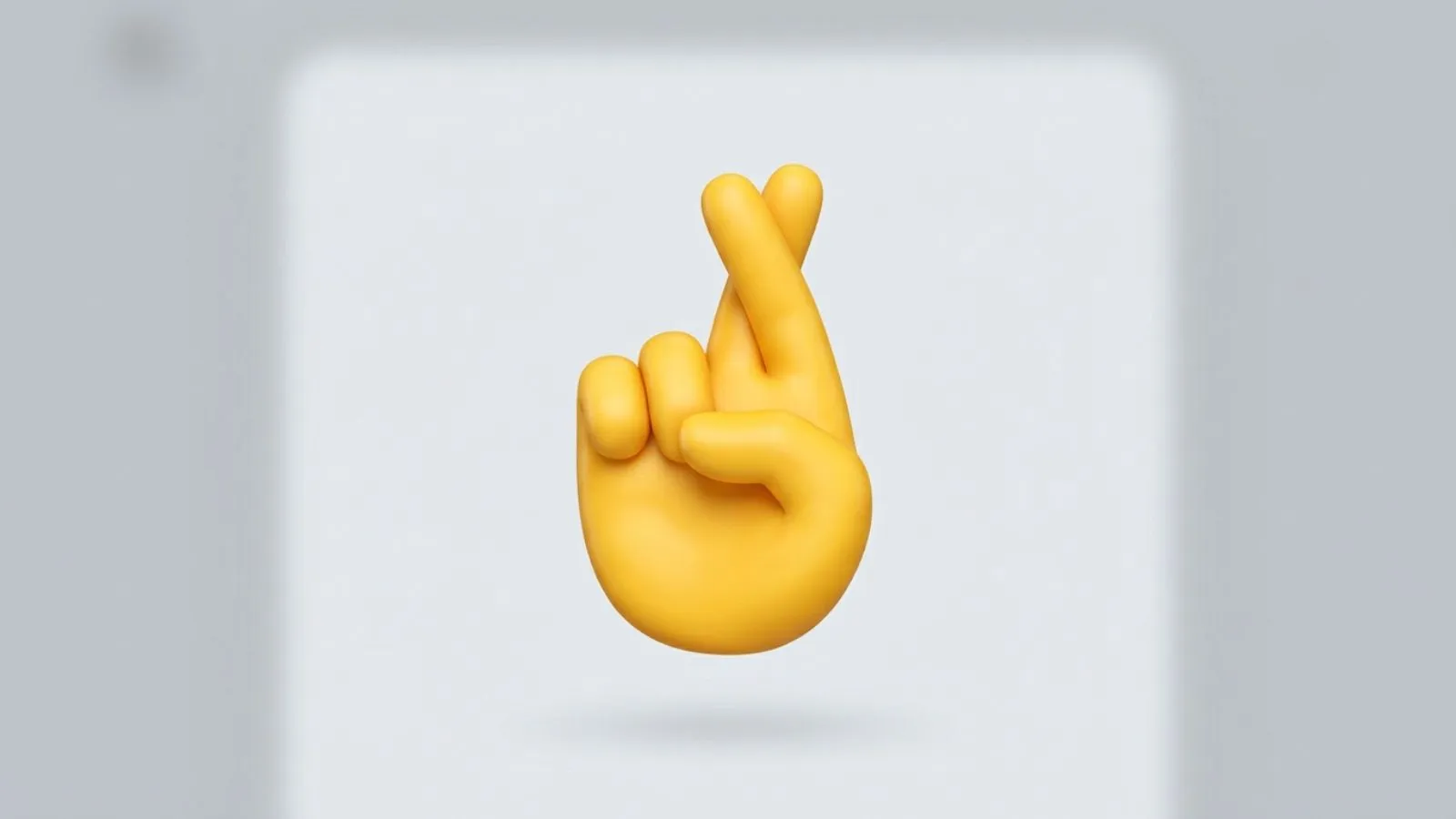 Fingers Crossed Emoji