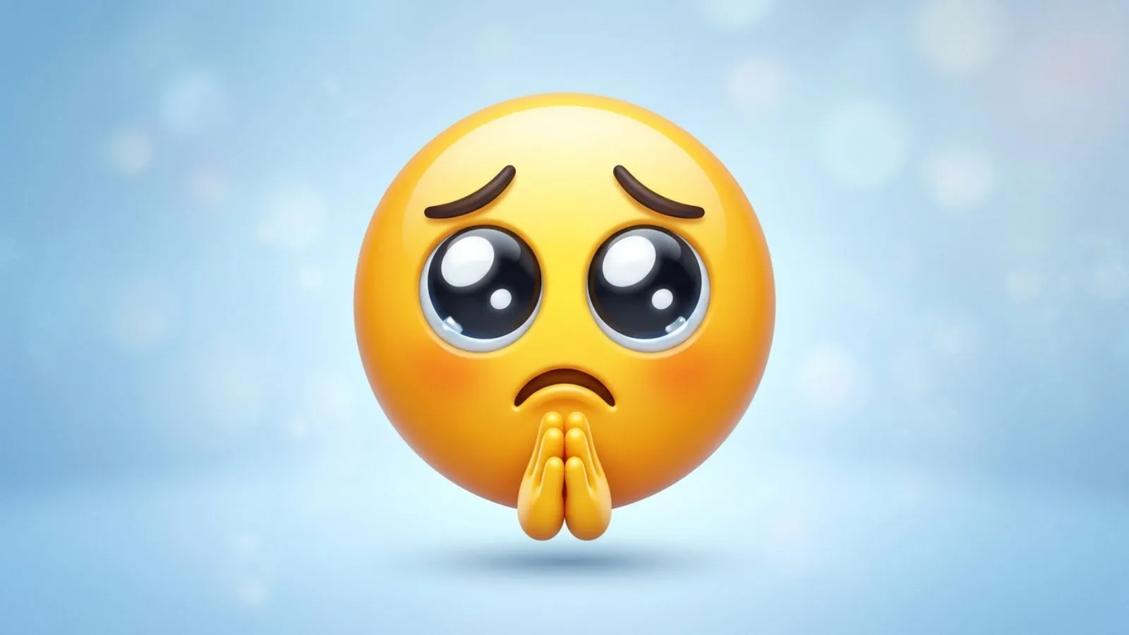 Pleading Emoji