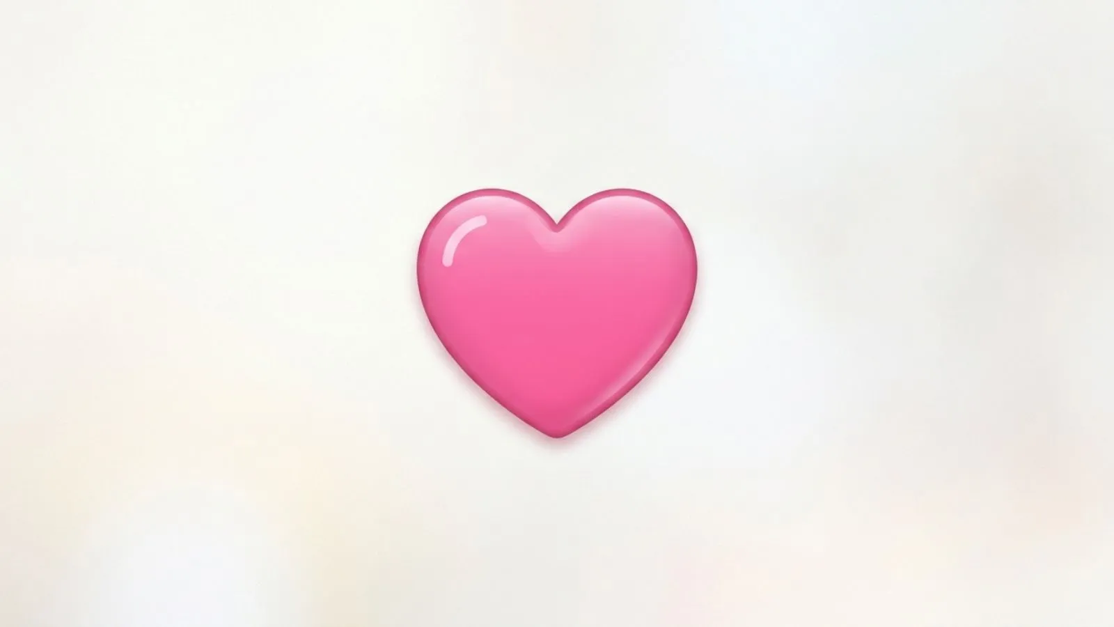 Pink Heart Emoji