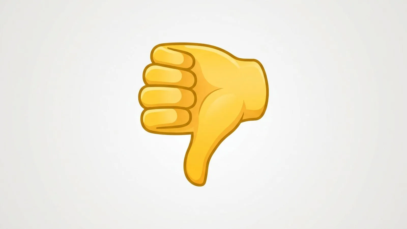 Thumbs Down Emoji